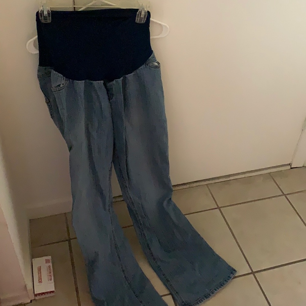 Mother hood size large maternity jeans